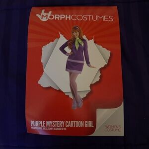 Amazon Purple Cartoon Detective Costume